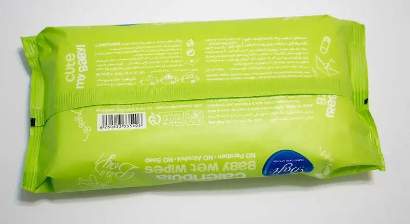 دستمال مرطوب دافی مدل Calendula بسته 50 عددی - تصویر 4