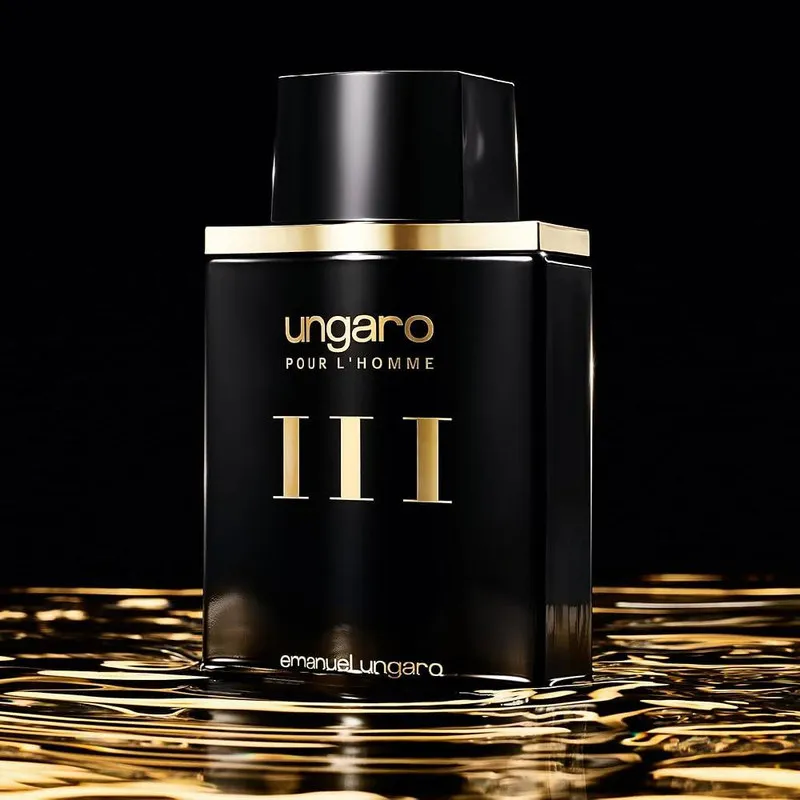 ادو تویلت مردانه امانویل اونگارو مدل Ungaro pour L'Homme III حجم 100 میلی لیتر - تصویر 4