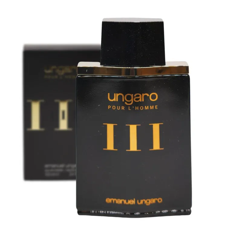ادو تویلت مردانه امانویل اونگارو مدل Ungaro pour L'Homme III حجم 100 میلی لیتر - تصویر 5
