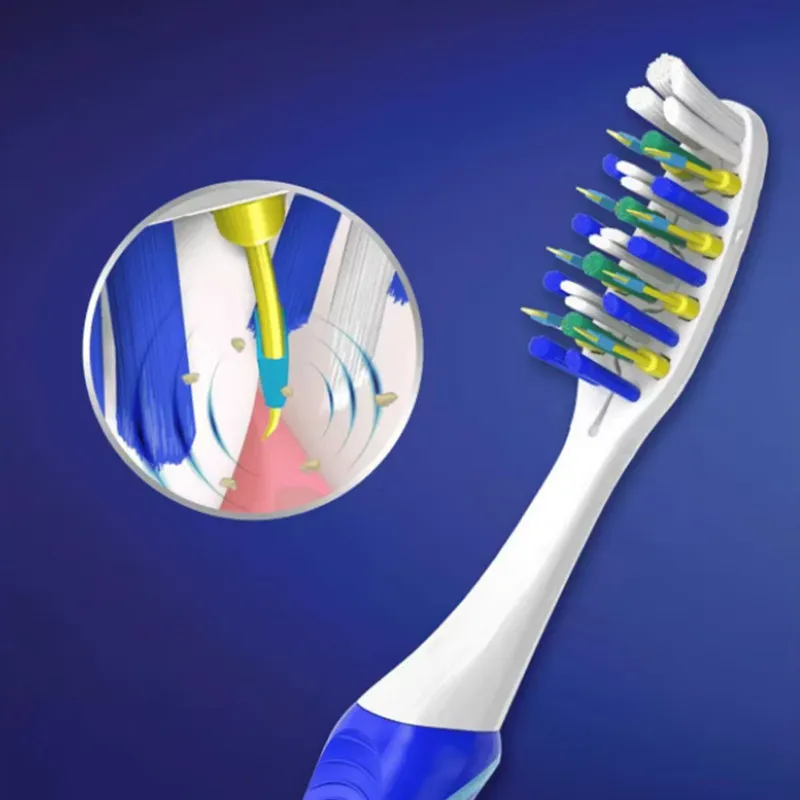 مسواک اورال-بی مدل Pulsar Pro Expert با برس متوسط بسته 2 عددی - تصویر 4