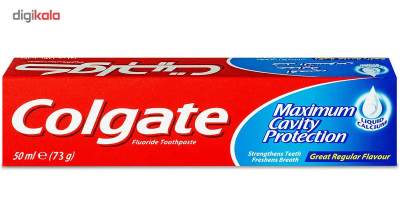 خمیر دندان کلگیت مدل Great Regular Flavor حجم 50 میلی لیتر - تصویر 2