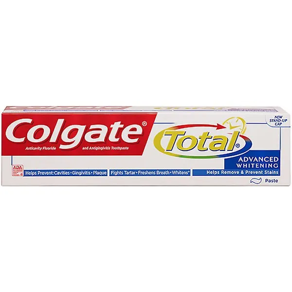 خمیر دندان کلگیت مدل Total Advanced Whitening حجم 100 میلی لیتر