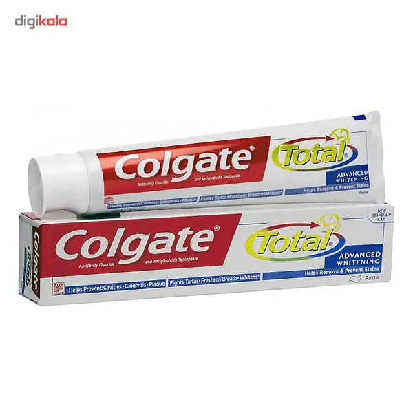 خمیر دندان کلگیت مدل Total Advanced Whitening حجم 100 میلی لیتر - تصویر 3