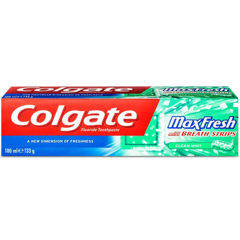 خمیر دندان کلگیت مدل Max Fresh Green حجم 100 میلی لیتر
