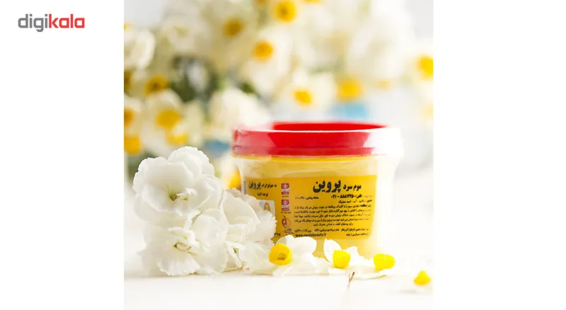 موم سرد پروین مدل Honey حجم 750 گرم - تصویر 2