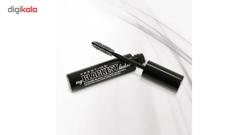 ریمل حجم دهنده و بلند کننده پرستیژ مدل BLACKEST VOLUME شماره MLB-01 - تصویر 4