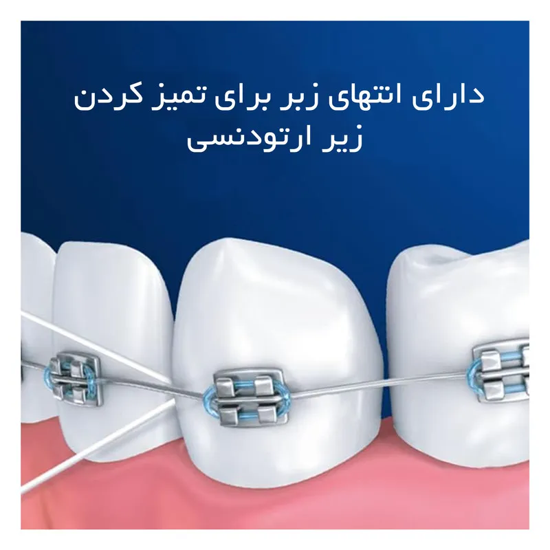 نخ دندان اورال-بی مدل مدل Super floss Mint - تصویر 6