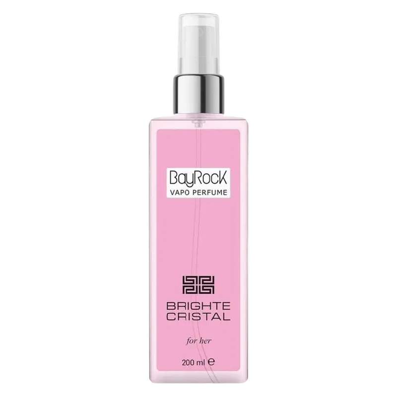 بادی اسپلش زنانه بایراک مدل  BRIGHTE CRISTAL حجم 200 میلی لیتر
