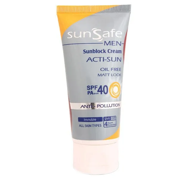 کرم ضدآفتاب آقایان سانسیف SPF40 - تصویر 3