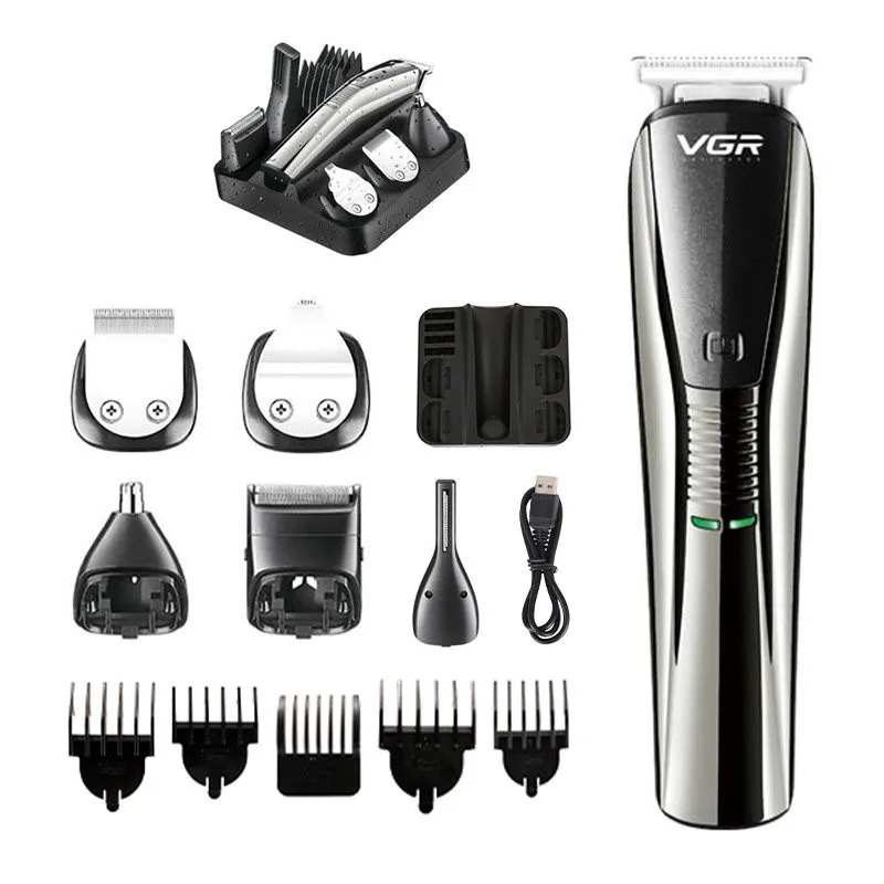 ماشین اصلاح موی سر و صورت وی جی آر مدل v_029 - تصویر 5