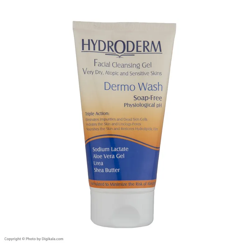 ژل شستوشوی صورت هیدرودرم مدل Very Dry Skin وزن 150 گرم - تصویر 5