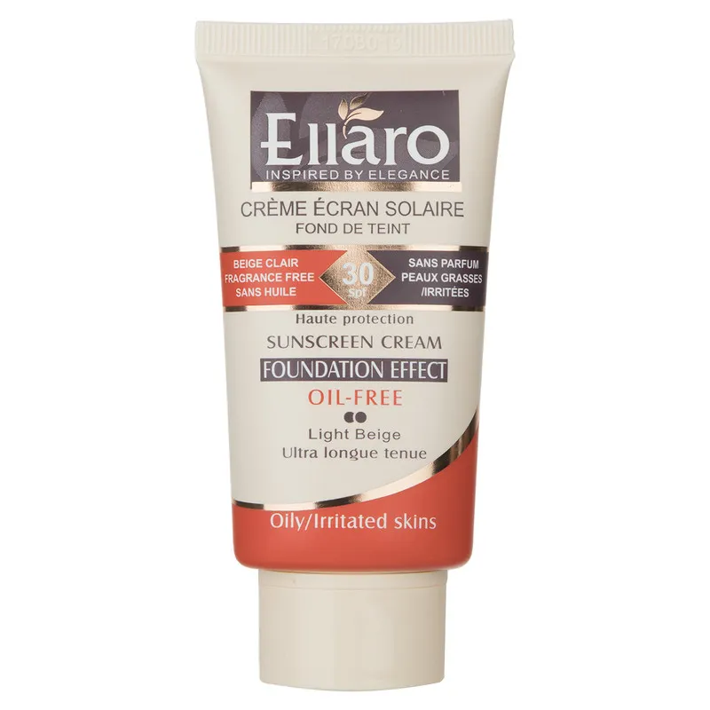 کرم ضد آفتاب رنگی الارو مدل Light Beige SPF30 تحت لیسانس حجم 40 میلی لیتر - تصویر 3