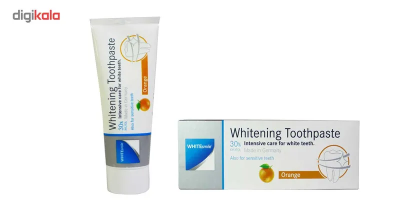 خمیر دندان سفید کننده وایت اسمایل مدل whitening حجم 75 میلی لیتر - تصویر 2