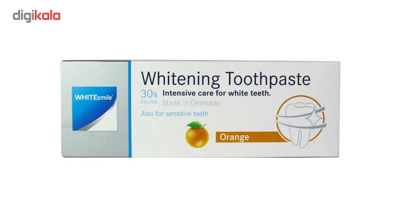 خمیر دندان سفید کننده وایت اسمایل مدل whitening حجم 75 میلی لیتر - تصویر 3