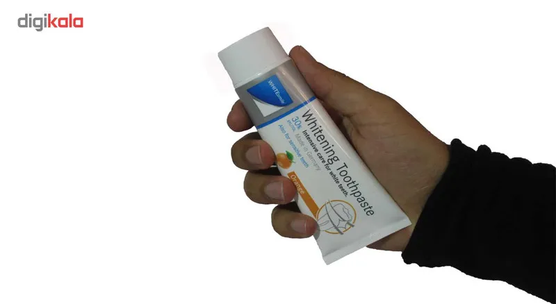 خمیر دندان سفید کننده وایت اسمایل مدل whitening حجم 75 میلی لیتر - تصویر 4