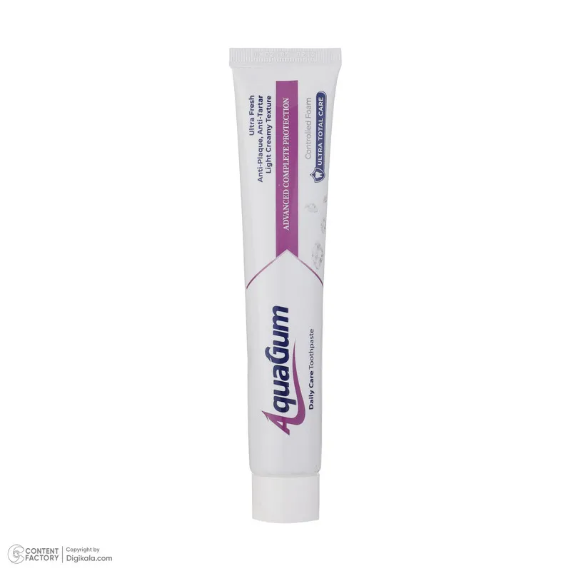 خمیر دندان آکواگام  مدل ULTRA TOTAL CARE وزن 100 گرم - تصویر 2