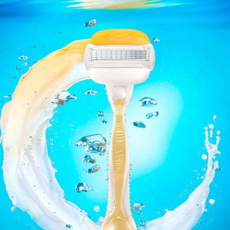 تیغ یدک ژیلت مدل venus Olay Comfortglide بسته 4 عددی - تصویر 5