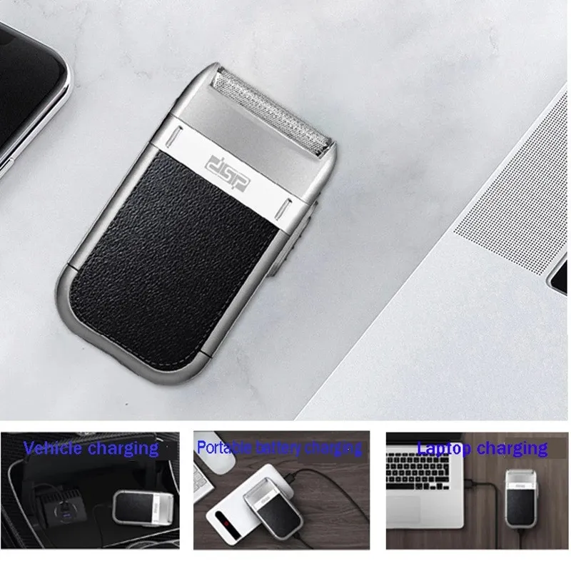 ماشین اصلاح موی صورت دی اس پی مدل 60019USB - تصویر 4