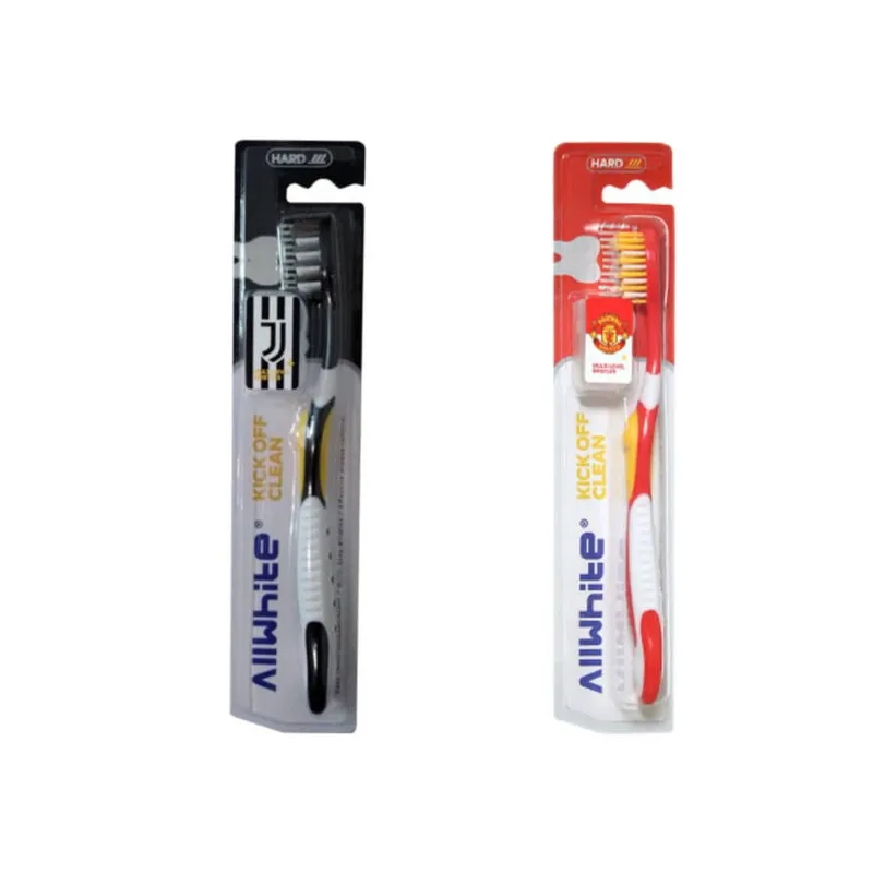 مسواک آل وایت مدل 603 با برس متوسط مجموعه 2 عددی - تصویر 2