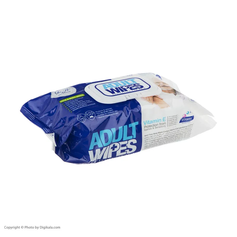 دستمال مرطوب دافی مدل Adult Wipes بسته 100 عددی - تصویر 5