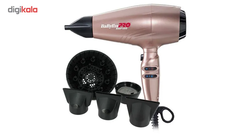 سشوار حرفه ای بابیلیس مدل BAB7000IRGE - تصویر 4