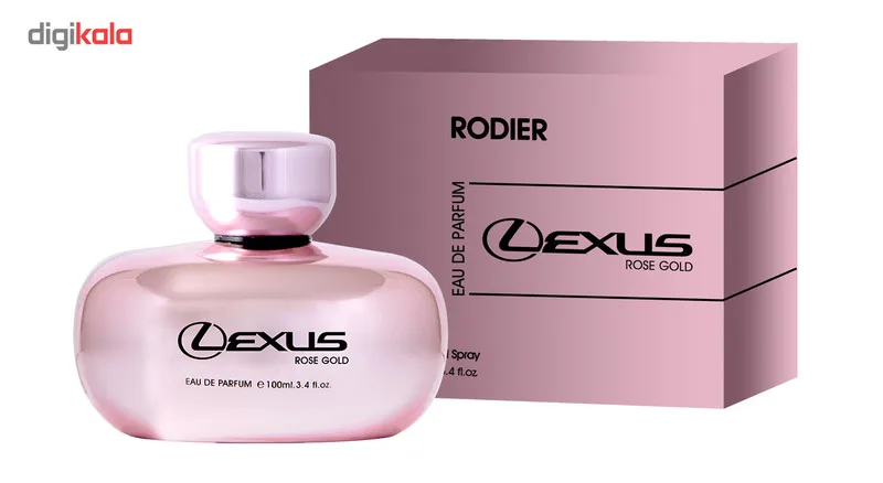 ادو پرفیوم زنانه رودیر مدل Lexus Rose Gold حجم 100 میلی لیتر - تصویر 2