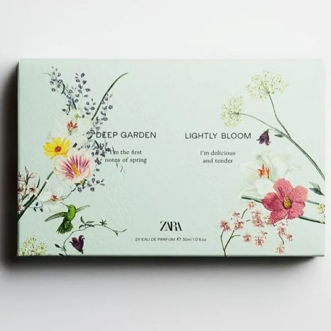 ست ادو تولیت زارا مدل Deep Garden Lightly Bloom حجم 60 میلی لیتر مجموعه 2 عددی - تصویر 2