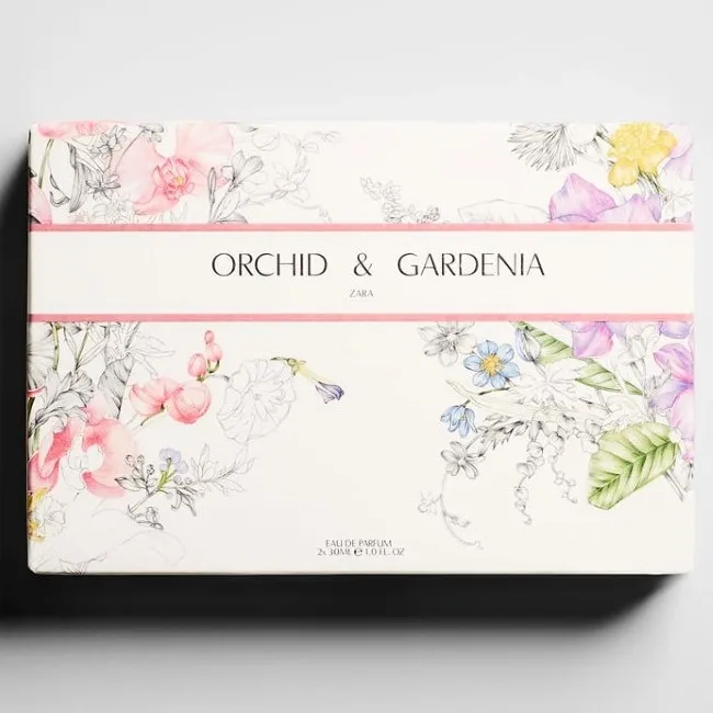 ست ادو تولیت زارا مدل GARDENIA ORCHID حجم 60 میلی لیتر مجموعه 2 عددی - تصویر 2