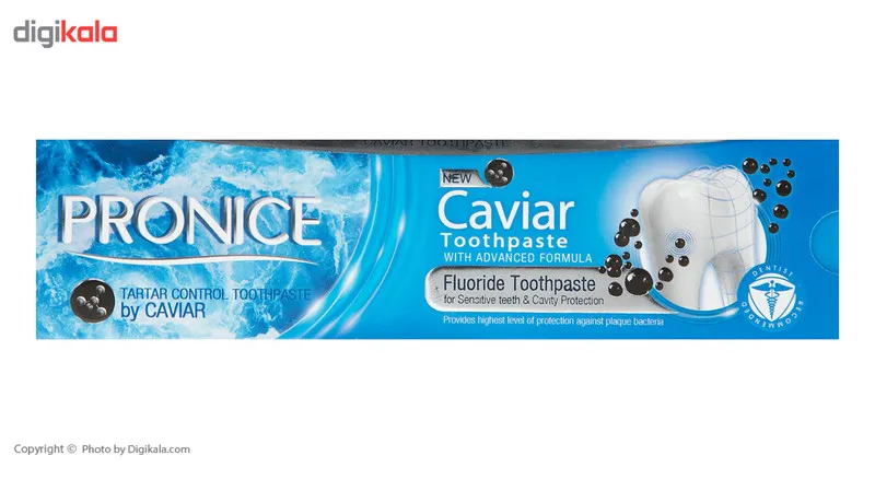 خمیر دندان پرونایس مدل Caviar مقدار 75 گرم - تصویر 4