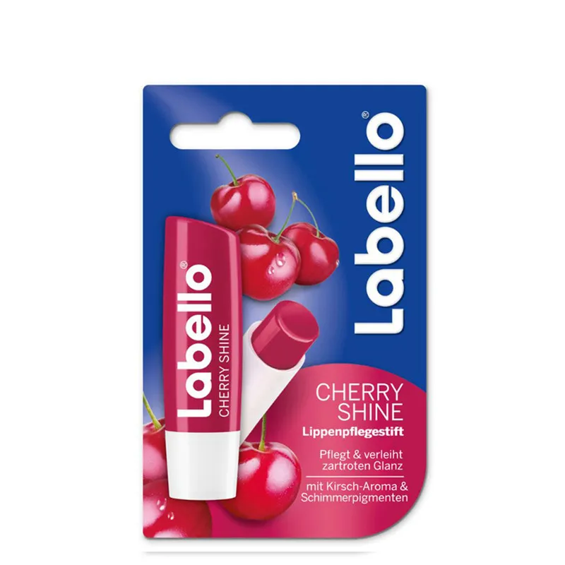 بالم لب مرطوبکننده لابلو مدل CHERRY SHINE با عصاره شیباتر و ویتامین E مناسب پوست خشک و ترکخورده بانوان، دارای بافت جامد و محفظه ماتیکی - تصویر 2
