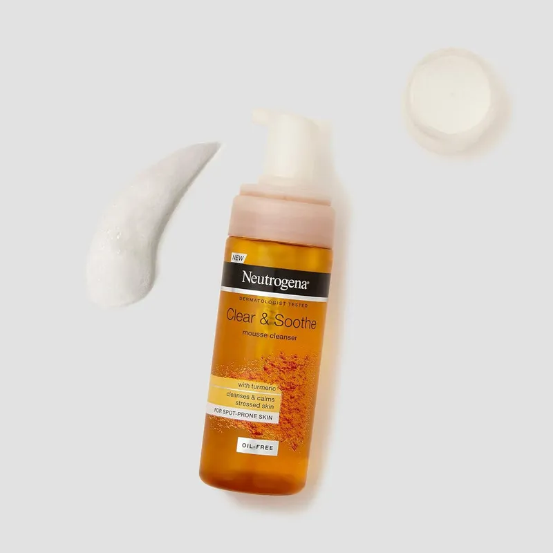 فوم شستشو صورت نوتروژینا مدل Soothing Clear حجم 150 میلی لیتر - تصویر 4