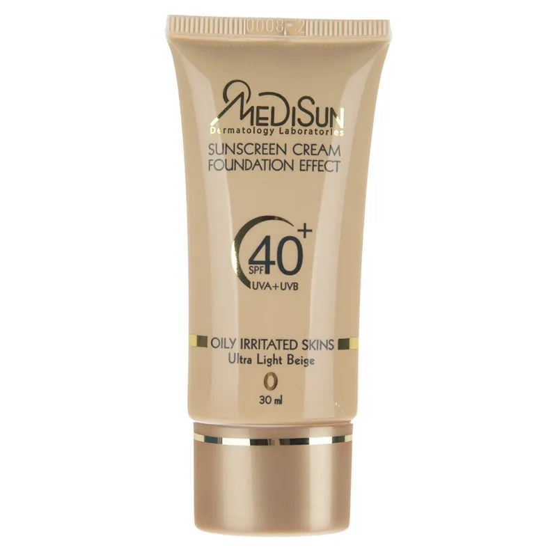 کرم ضد آفتاب رنگی مدیسان مدل Ultra Light Beige SPF 40 مناسب پوست های چرب حجم 30 میلی لیتر - تصویر 4