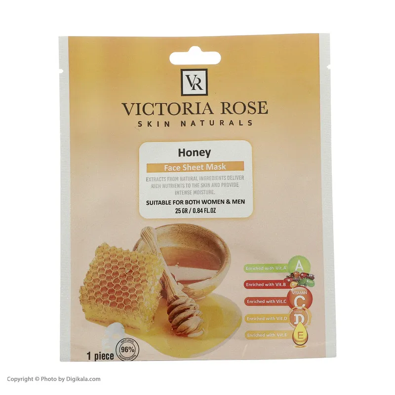 ماسک صورت ویکتوریا رز مدل Honey حجم 25 میلی لیتر - تصویر 2