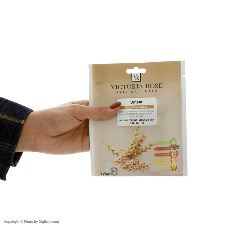 ماسک صورت ویکتوریا رز مدل Wheat حجم 25 میلی لیتر - تصویر 3