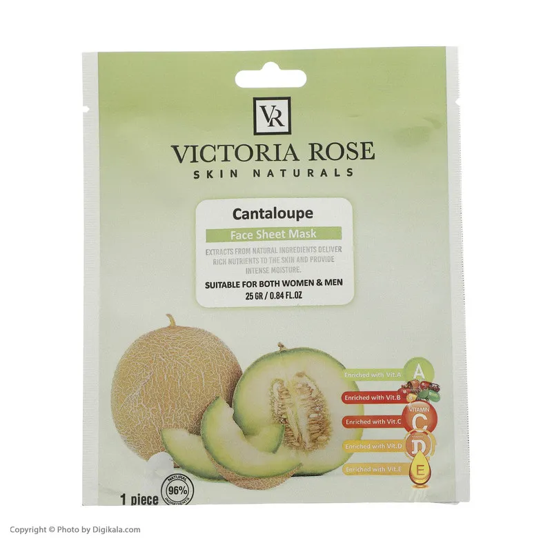 ماسک صورت ویکتوریا رز مدل Cantaloupe حجم 25 میلی لیتر - تصویر 2