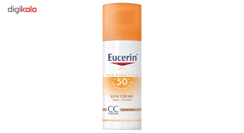 کرم ضد آفتاب بدون رنگ اوسرین SPF 50 مدل Tinted SPF50 مناسب پوستهای حجم میلیلیتر - تصویر 2
