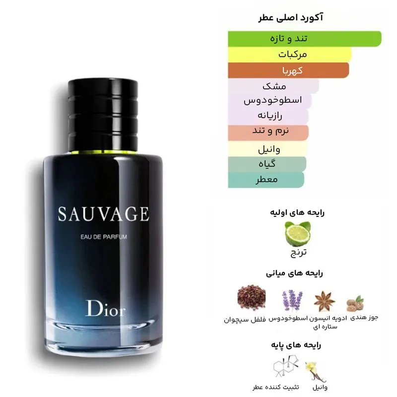 ادو پرفیوم مردانه نیفتی مدل ساواج دیور حجم 60 میلی لیتر - تصویر 5