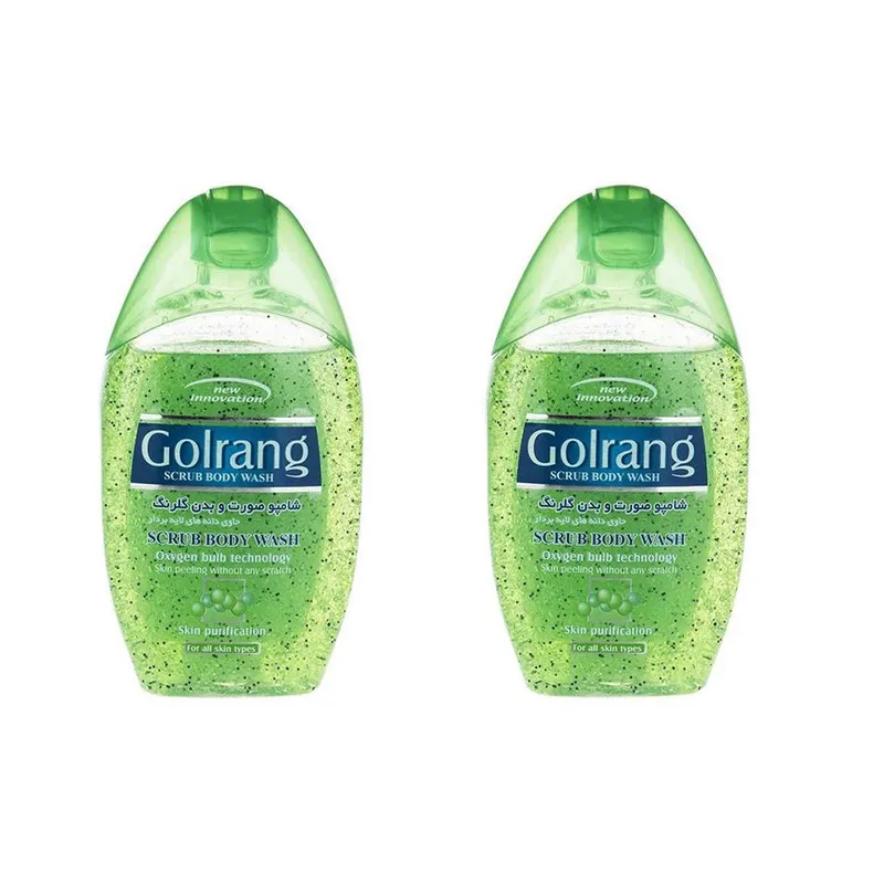 شامپو بدن گلرنگ مدل Scrub G وزن 280 گرم بسته 2 عددی - تصویر 2