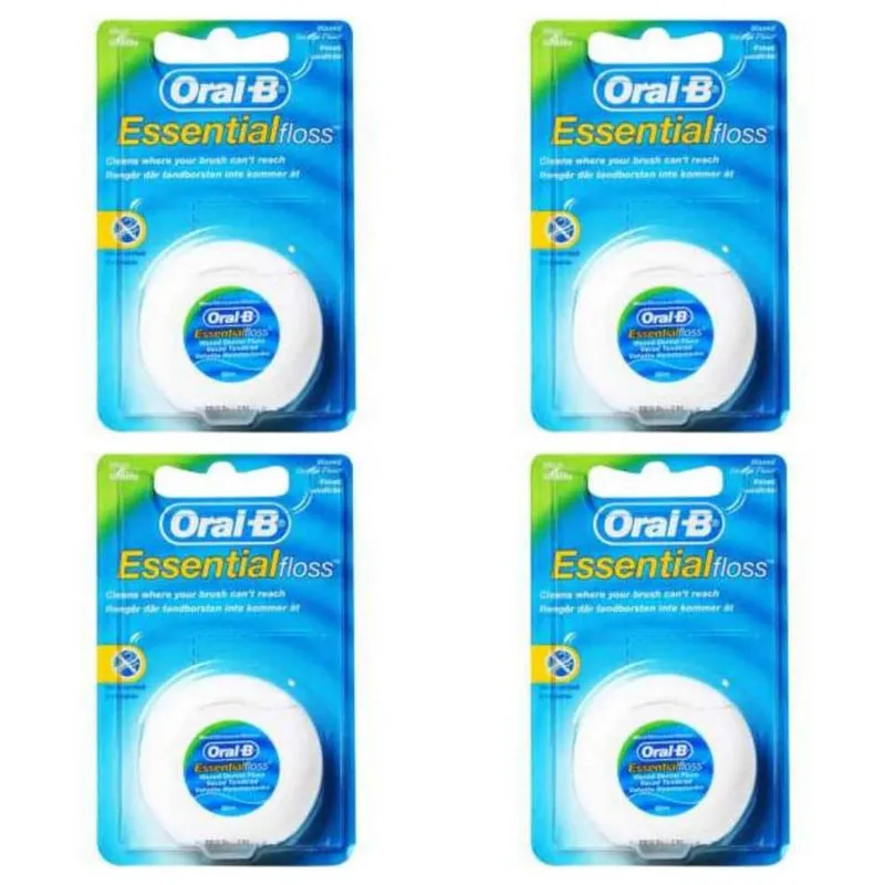 نخ دندان اورال-بی مدل ESSENTIAL FLOSS بسته 4 عددی - تصویر 2