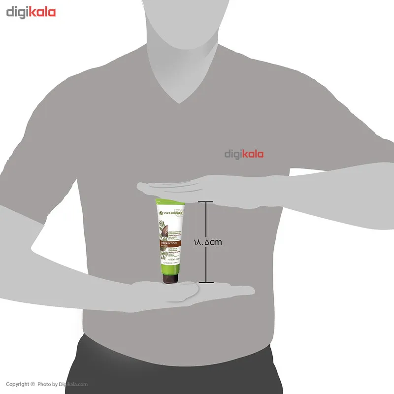 نرم کننده و ترمیم کننده مو ایو روشه مدل Repair-Nutri حجم 150 میلی لیتر - تصویر 2