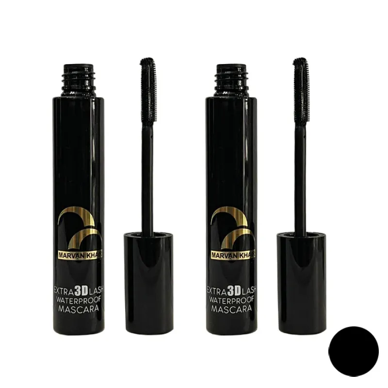 ریمل مروان خیر مدل extra 3d lash مجموعه 2 عددی
