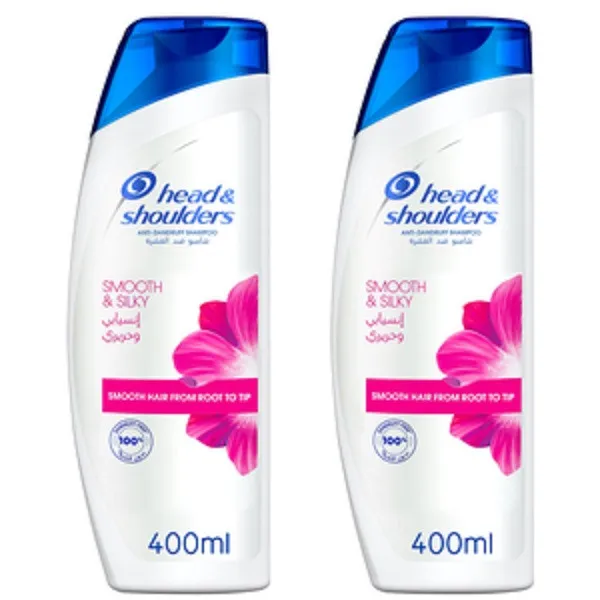 شامپو مو هد اند شولدرز مدل SMOOTH SILKY حجم 400 میلی لیتر - تصویر 2