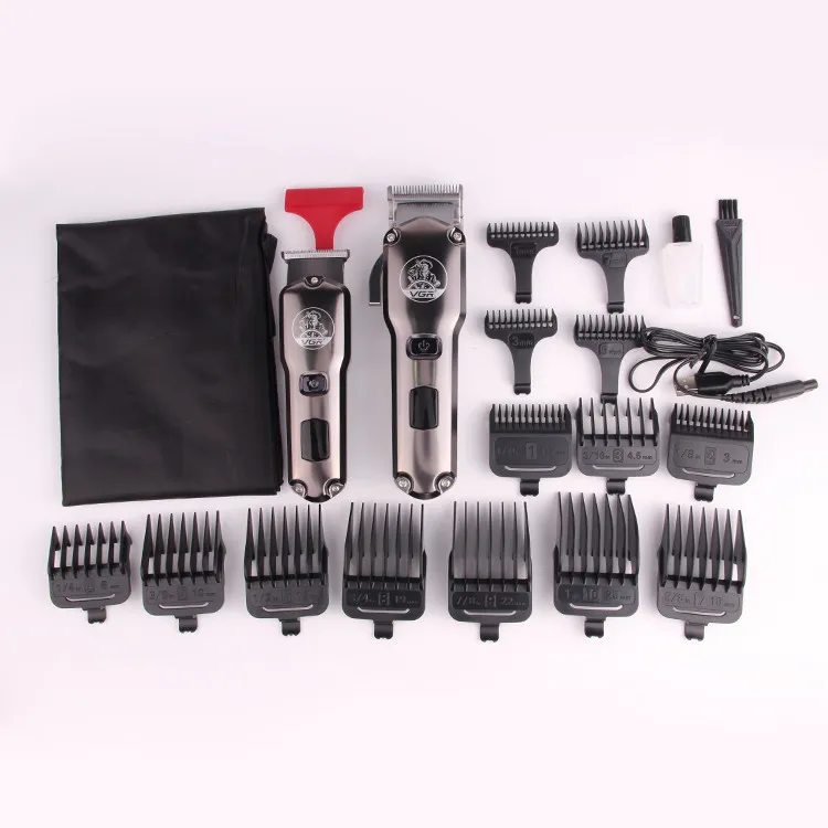 ماشین اصلاح موی سر و صورت وی جی ار مدل V-675 مجموعه 2 عددی - تصویر 4
