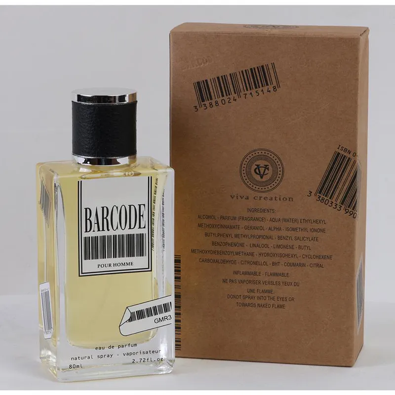 ادو پرفیوم مردانه ویوا کریشن مدل barcode حجم 80 میلی لیتر - تصویر 2