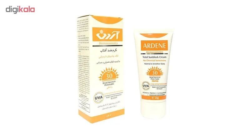 کرم ضدآفتاب رنگی آردن SPF30، حجم 50 گرم - تصویر 2