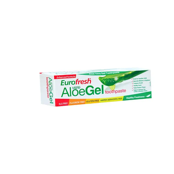 خمیر دندان یوروفرش مدل AloeGel وزن 112 گرم