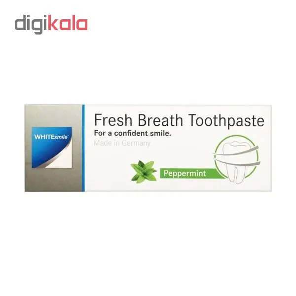خمیر دندان خوشبو كننده وایت اسمایل مدل Fresh Breath حجم 75 میلی لیتر - تصویر 2