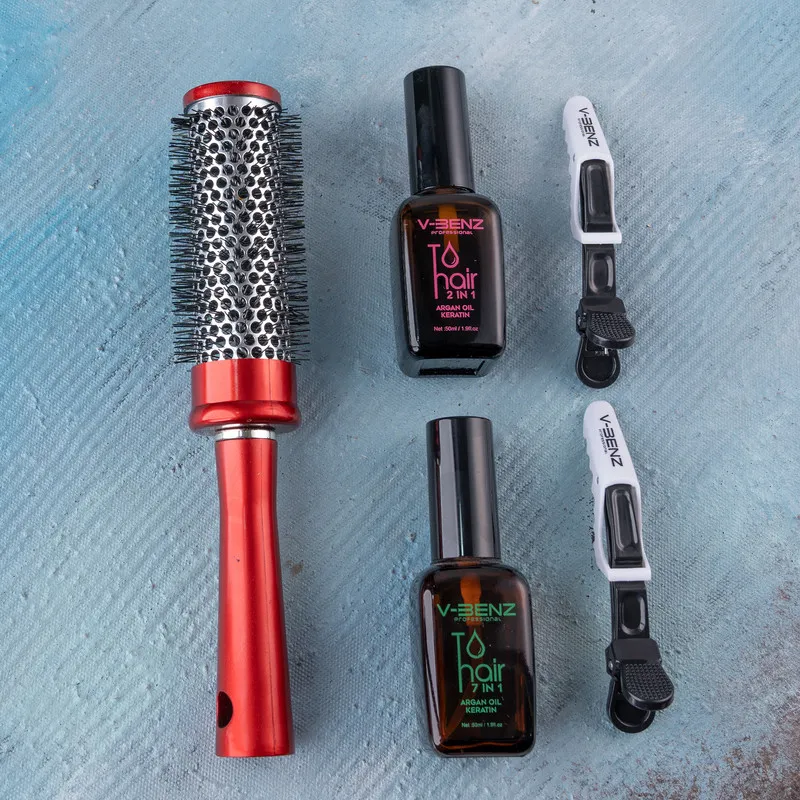 مجموعه محصولات مو وی بنز مدل V-8048 بسته 6 عددی - تصویر 6