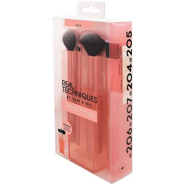 ست برس آرایشی ریل تکنیکس مدل Flawless Base مجموعه 4 عددی - تصویر 3