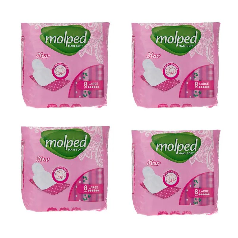 نوار بهداشتی مولپد مدل MAXI SOFT301205 بسته 4 عددی - تصویر 2